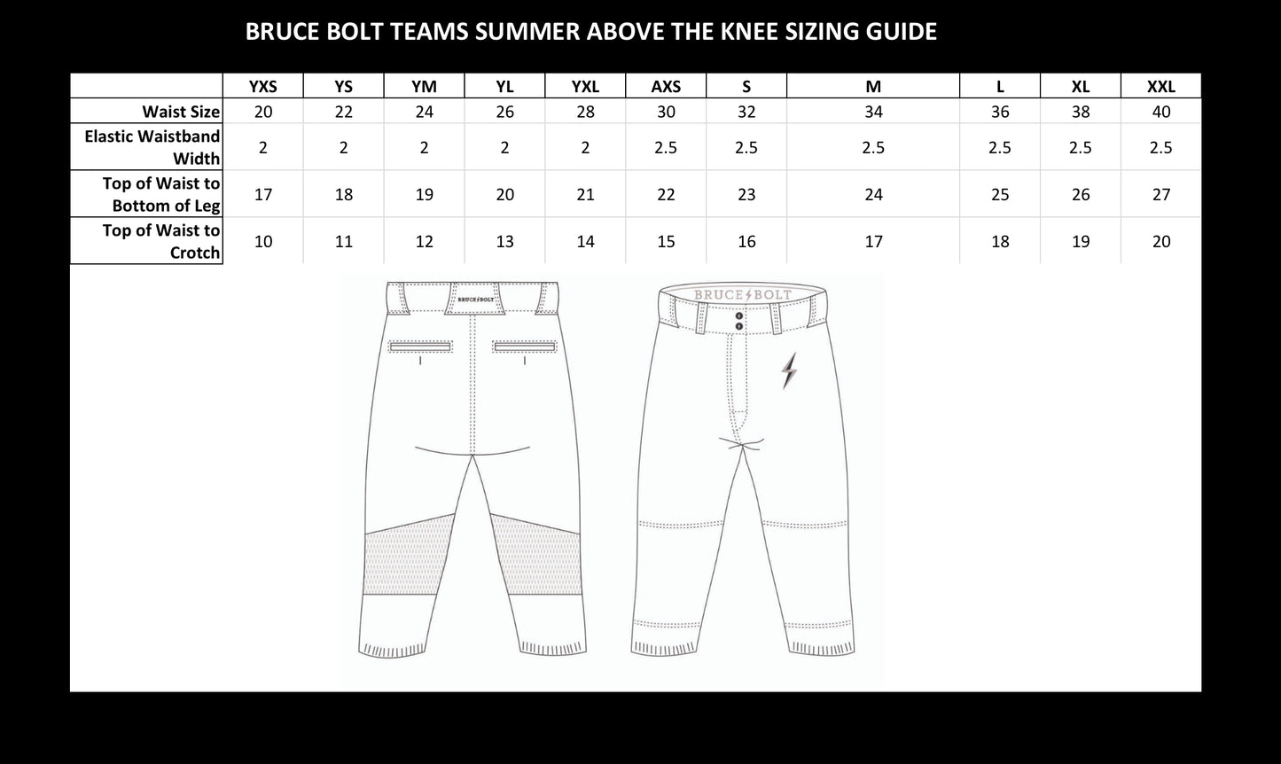 BRUCE BOLT TEAMS - MINT SUBLIMATED SHORT