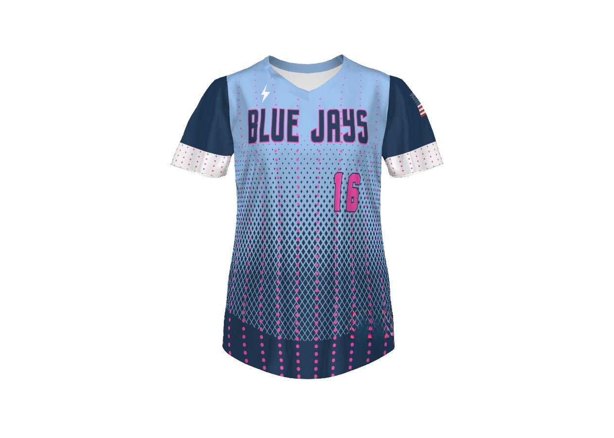 Softball Jersey - V Neck or Crew Neck