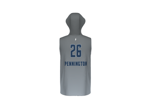 NANTUCKET -Sleeveless Summer Hoodie - Fully Sublimated