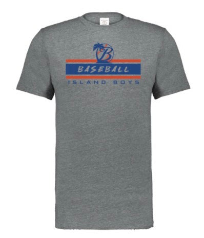 LIMITED - ISLAND BOYS Grey Tri-Blend Tee