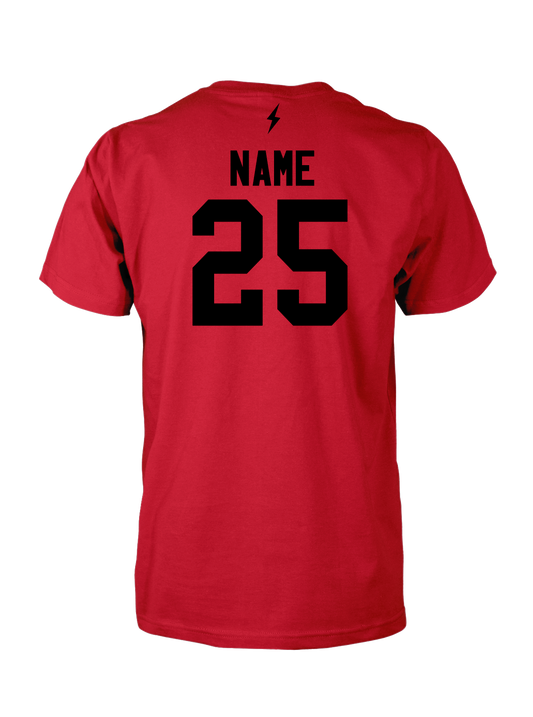 BRUCE BOLT - LT OUTLAWS - PRACTICE JERSEY - RED & BLACK