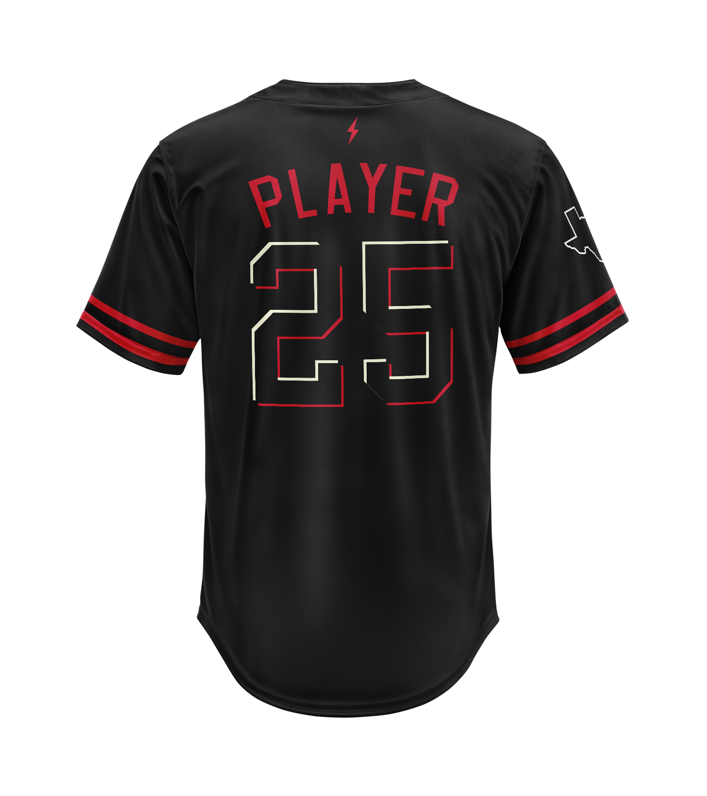 BRUCE BOLT HYBRID FAUX FULL BUTTON - LT OUTLAWS CITY CONNECT JERSEY