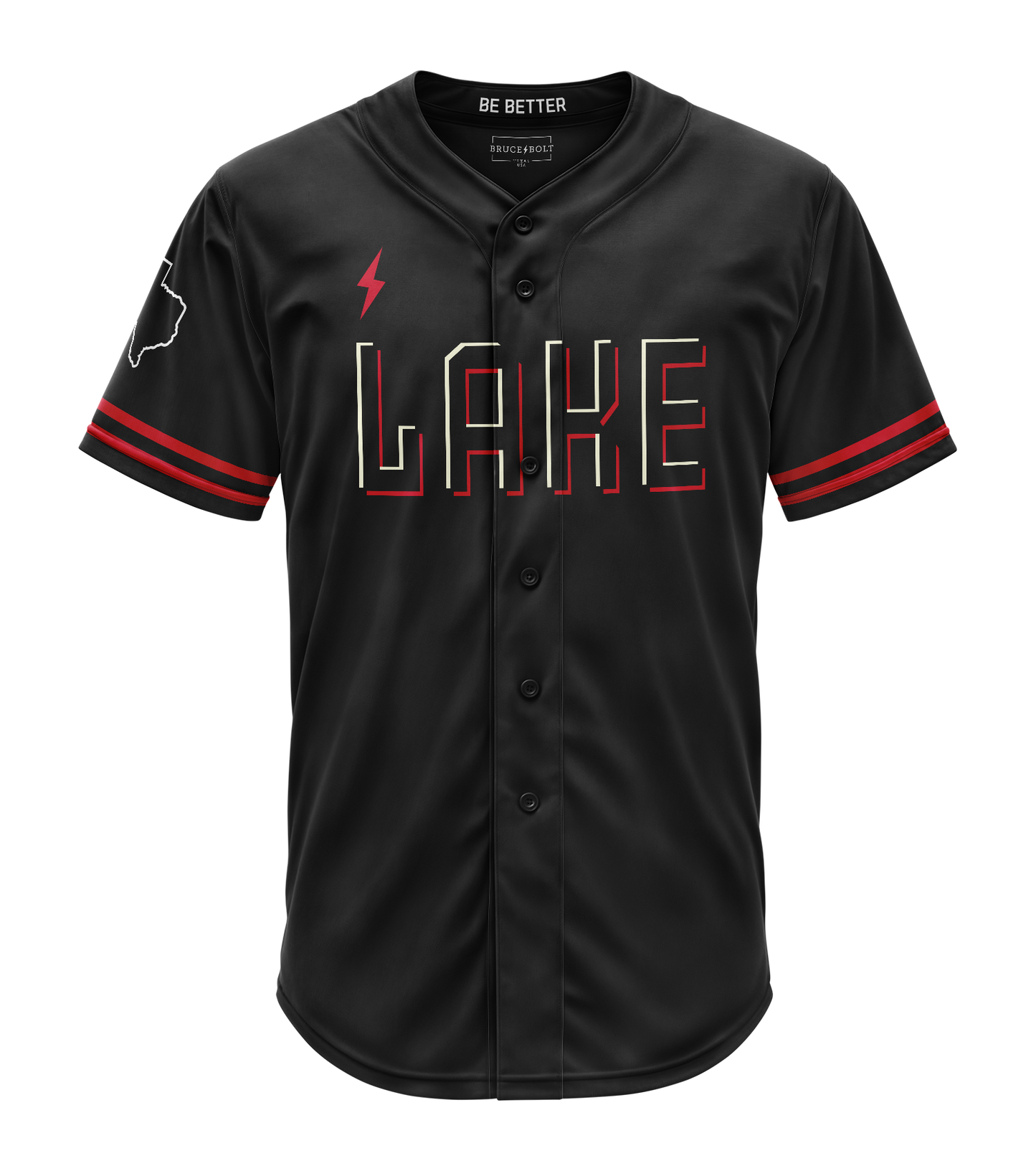 BRUCE BOLT HYBRID FAUX FULL BUTTON - LT OUTLAWS CITY CONNECT JERSEY
