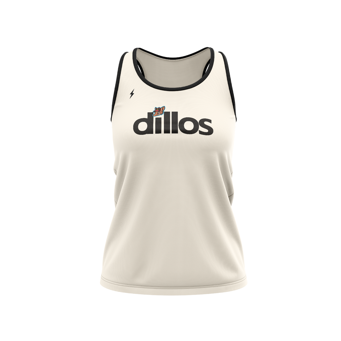 ARMADILLO RAZOR BACK TANK - White
