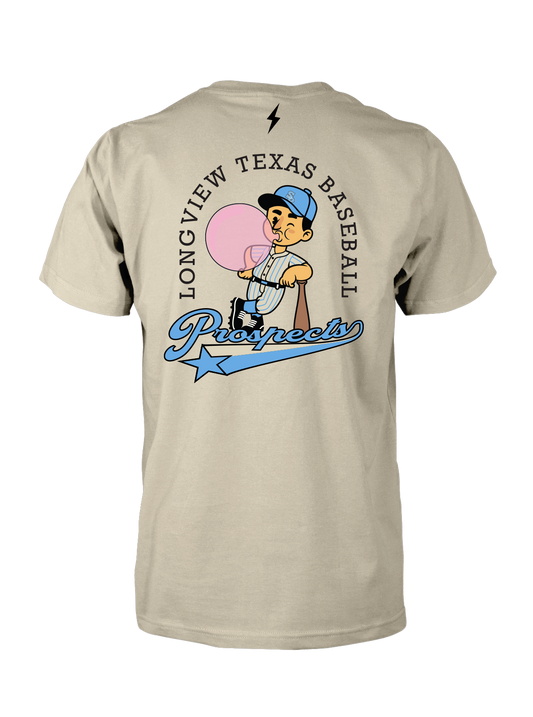 SOUTHERN PROSPECTS - Bat Boy CREW NECK T-SHIRT - CREAM