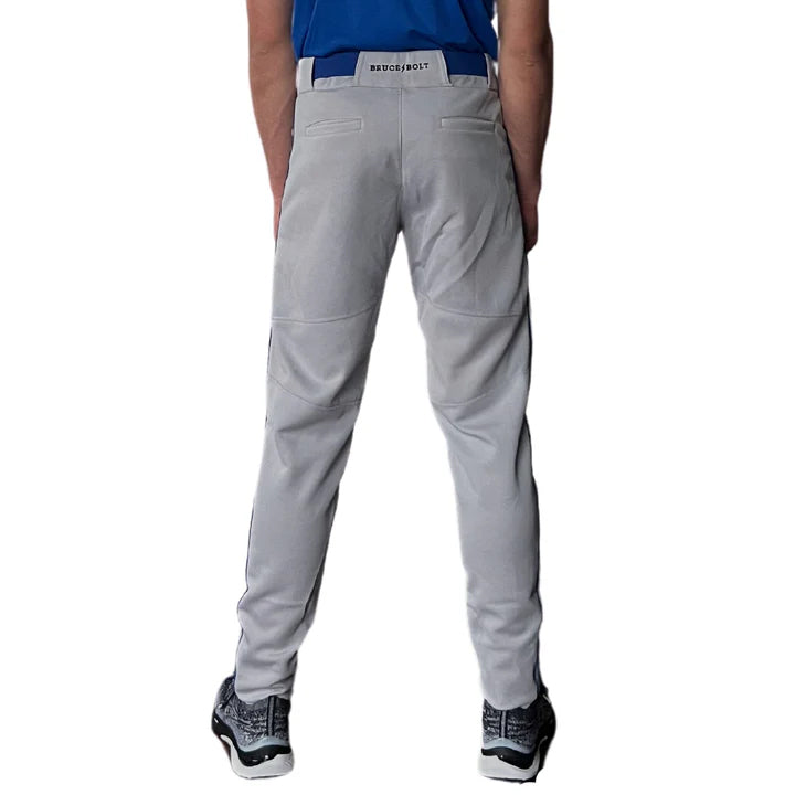BRUCE BOLT TEAMS - Premium Pro Baseball Pant - Long - GREY