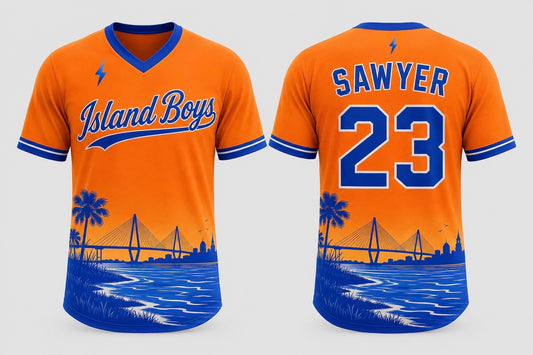 ISLAND BOYS ORANGE JERSEY