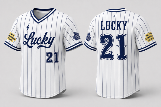 LUCKY CLUB MLB YOUTH V NECK JERSEY
