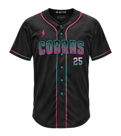 BRUCE BOLT FULL BUTTON. -  ATX COBRAS HOME JERSEY