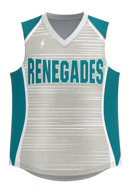 RENEGADE SLEEVELESS SOFTBALL JERSEY