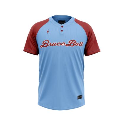 Premium BRUCE BOLT TEAMS - 2 Button Fully Customizable Jerseys
