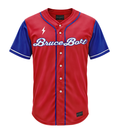 Premium BRUCE BOLT TEAMS - Customizable Full Button Twill Sublimated Hybrid