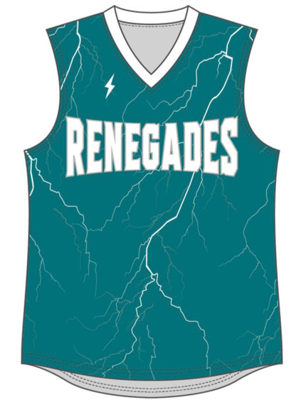 RENEGADE SLEEVELESS SOFTBALL JERSEY
