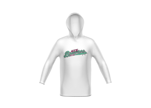 Brawlers Winter Hoodie - WHITE
