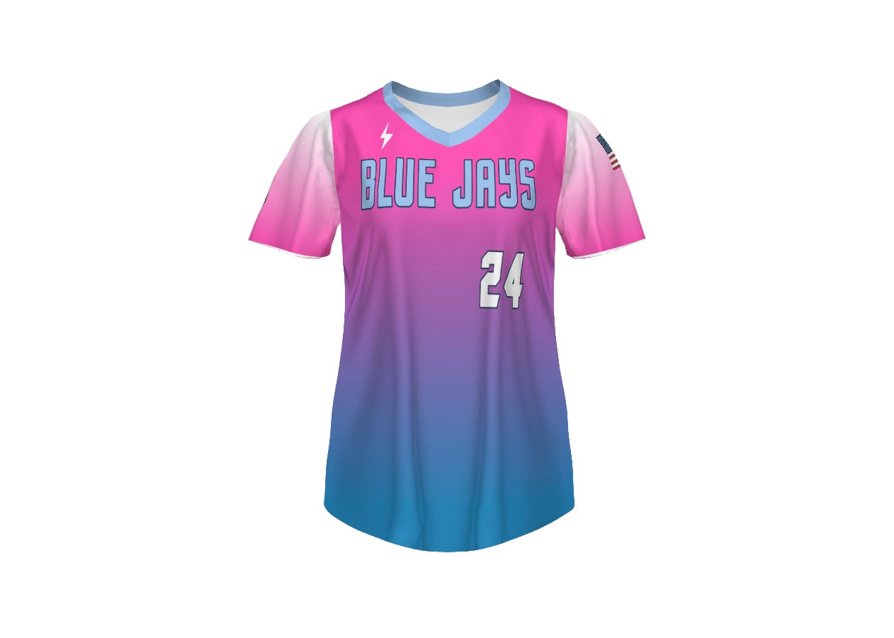 Softball Jersey - V Neck or Crew Neck