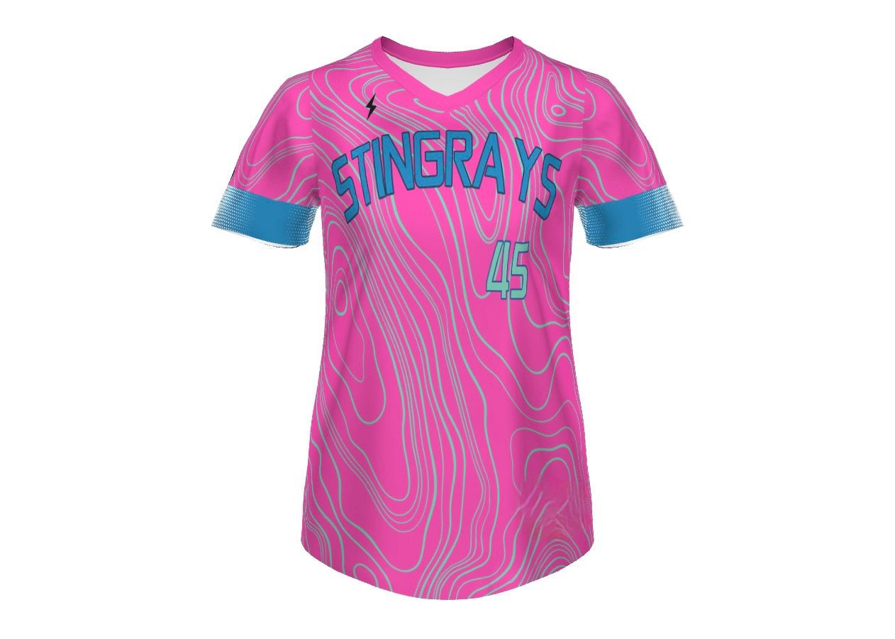 Softball Jersey - Premium V-Neck