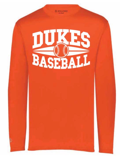 DUKES BASEBALL Long Sleeve Tee