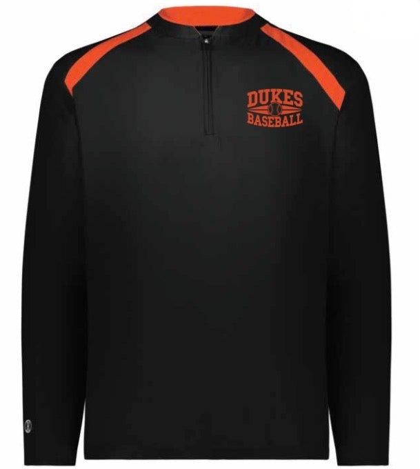 DUKES BASEBALL - 1/4 Zip Pullover