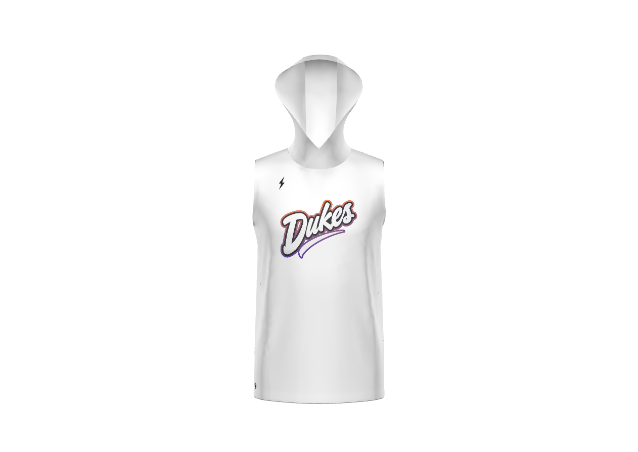 DUKES  -Sleeveless Summer Hoodie - Fully Sublimated