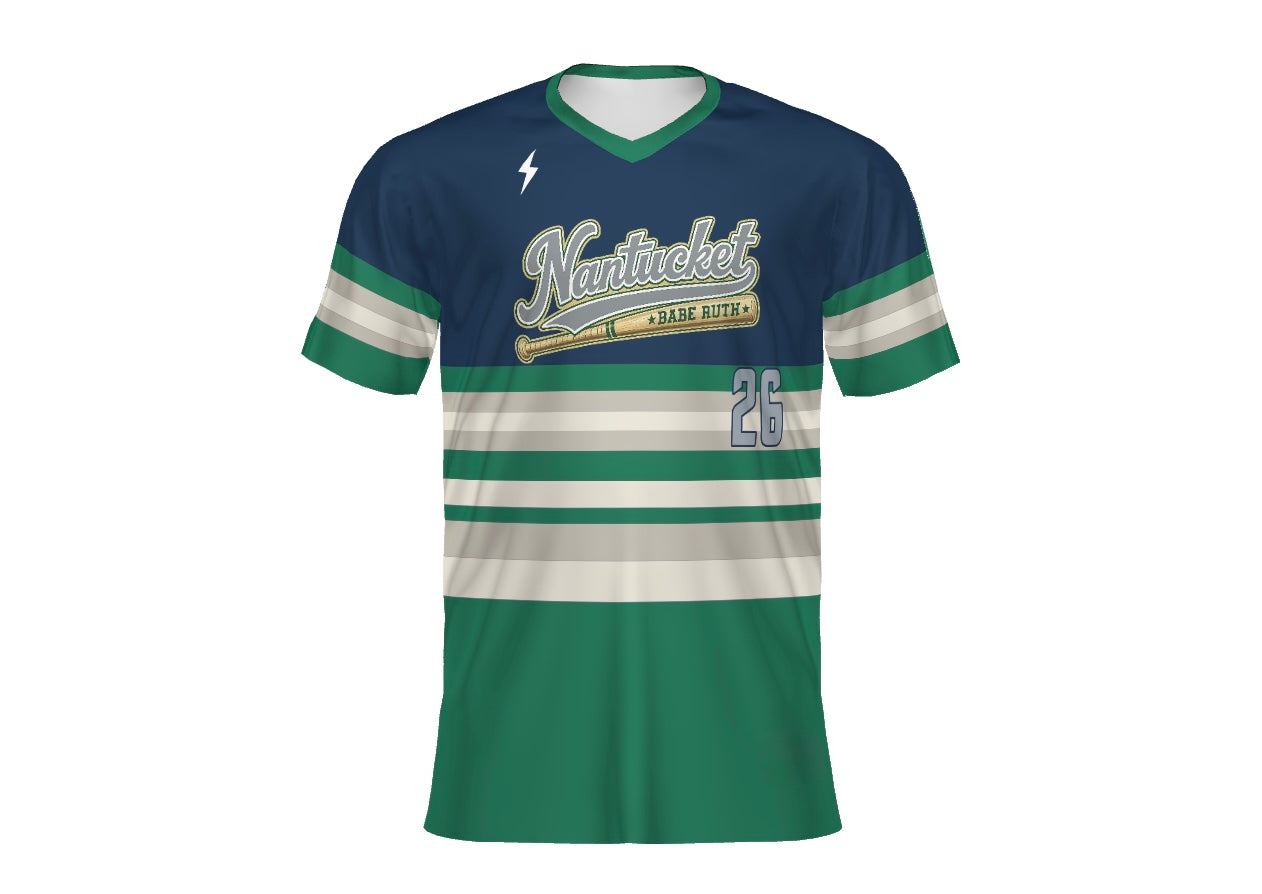 NANTUCKET BABE RUTH JERSEYS-  SENIOR TEAM