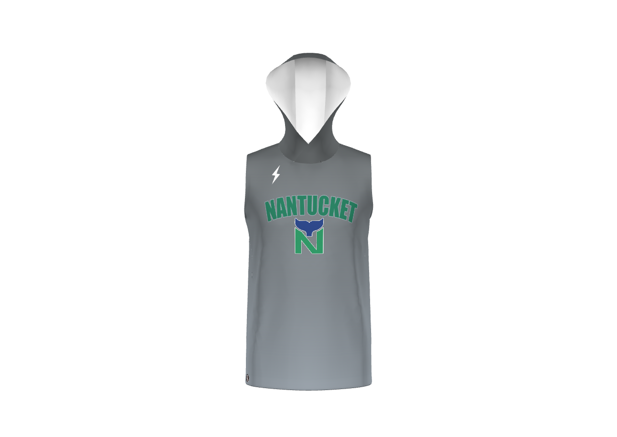 NANTUCKET  -Sleeveless Summer Hoodie - Fully Sublimated