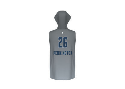 NANTUCKET  -Sleeveless Summer Hoodie - Fully Sublimated