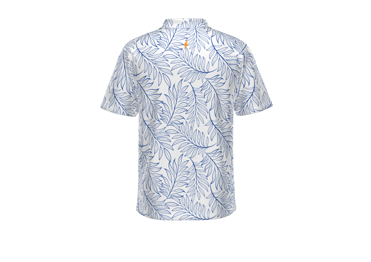 JAMES ISLAND POLO - WH Palm