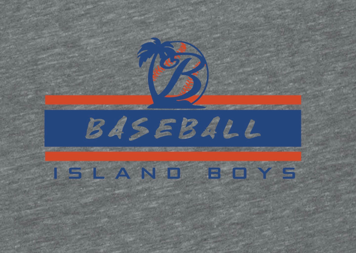 LIMITED - LADIES - ISLAND BOYS Grey Tri-Blend Tee