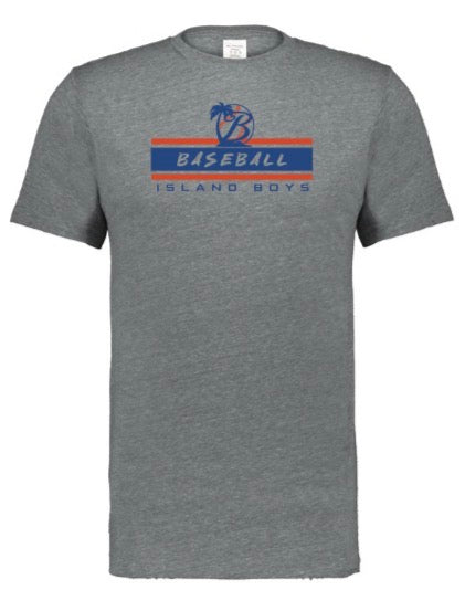 LIMITED - ISLAND BOYS Grey Tri-Blend Tee