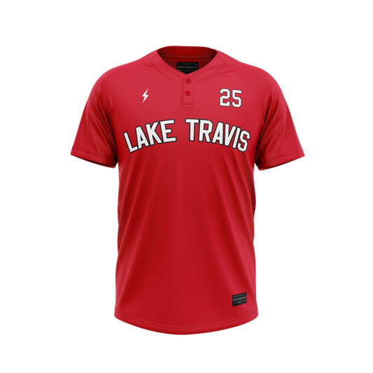 LAKE TRAVIS JERSEY - RED