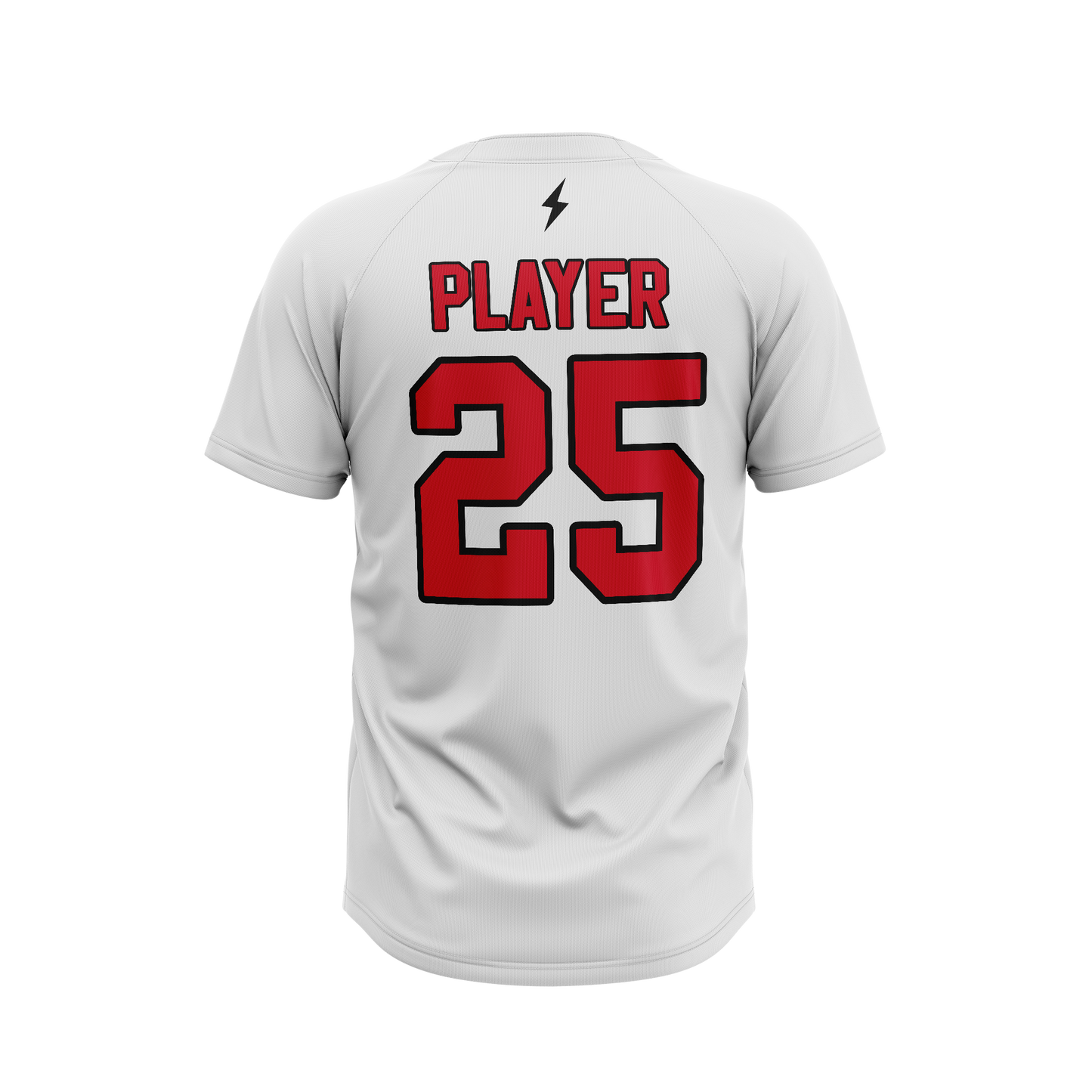 Premium BRUCE BOLT TEAMS - Full Button Sublimated Customizable Shirt