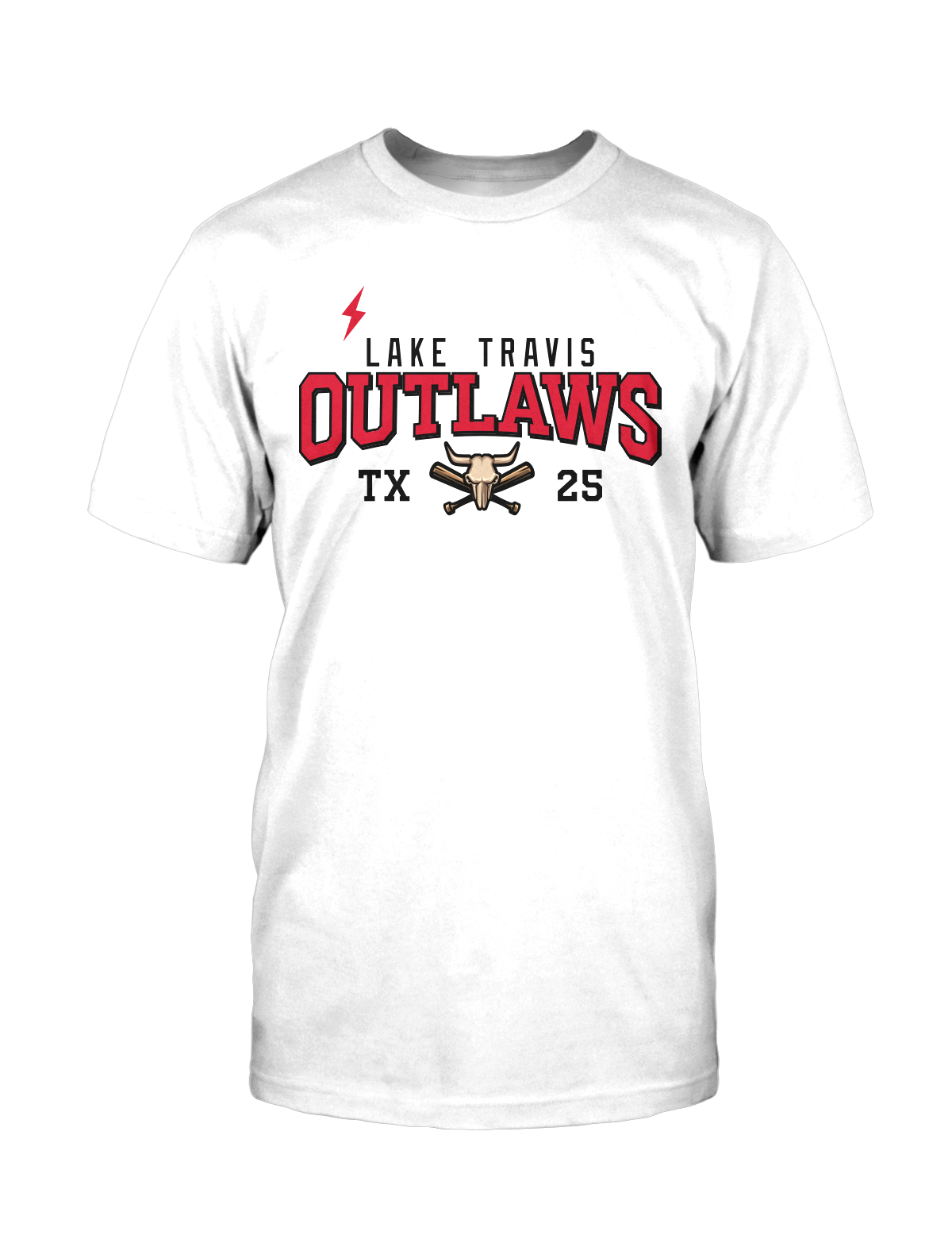 LT OUTLAWS - OUTLAWS 25 CREW NECK T-SHIRT