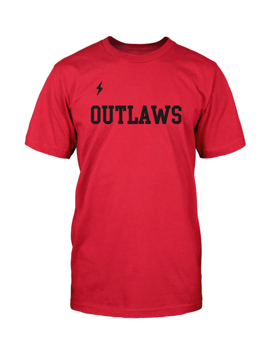 BRUCE BOLT - LT OUTLAWS - PRACTICE JERSEY - RED & BLACK