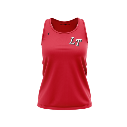LT - Performance RazorBack Tank Top - Red LT