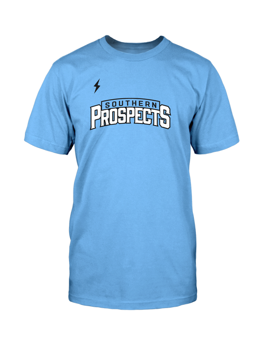 SOUTHERN PROSPECT CREW NECK T-SHIRT - BLUE