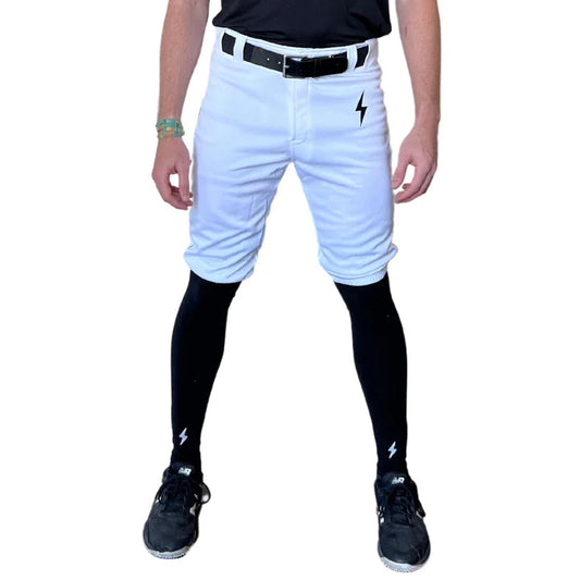 Premium Pro Baseball Pant - Short - White